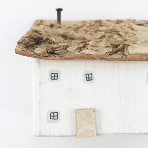 Mini Wooden Houses Shelf Decor - Painted in a colour of your choice