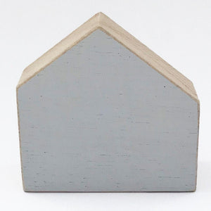 Wooden House Shapes Wooden Decor Wood Houses - Painted in a colour of your choice