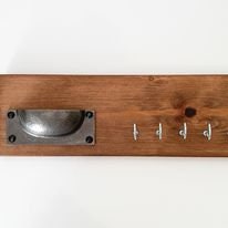 Key Holder Industrial Style Home Decor